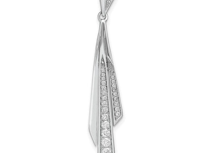 14k White Gold Pendants Style PM6854 - Classique Jewelry Inc.