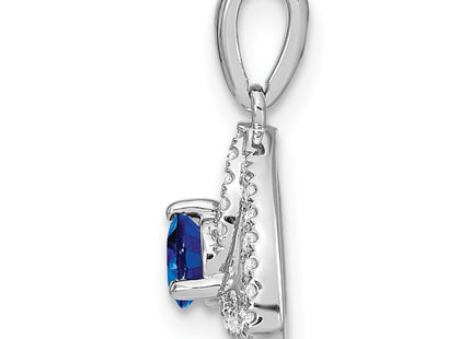 14k White Gold Pendants Style PM6898 - Classique Jewelry Inc.