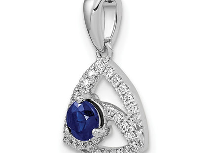 14k White Gold Pendants Style PM6898 - Classique Jewelry Inc.