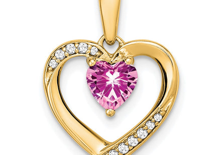 14k Yellow Gold Pendants Style PM6923 - Classique Jewelry Inc.