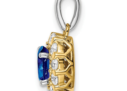 14k Two-tone Pendants Style PM6990 - Classique Jewelry Inc.