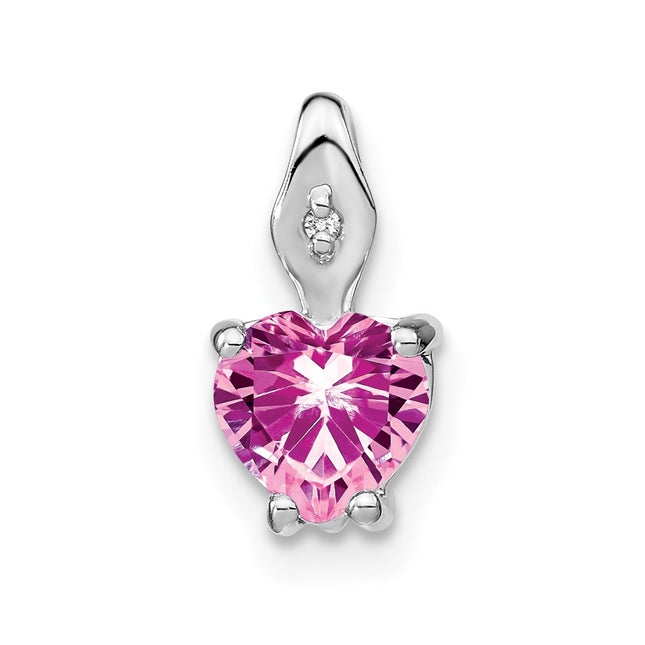14k White Gold Pendants Style PM7001 - Classique Jewelry Inc.