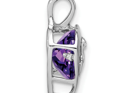 14k White Gold Pendants Style PM7003 - Classique Jewelry Inc.