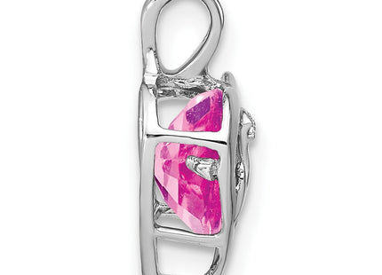 14k White Gold Pendants Style PM7003 - Classique Jewelry Inc.