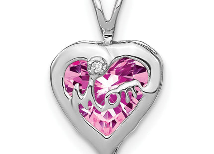 14k White Gold Pendants Style PM7003 - Classique Jewelry Inc.