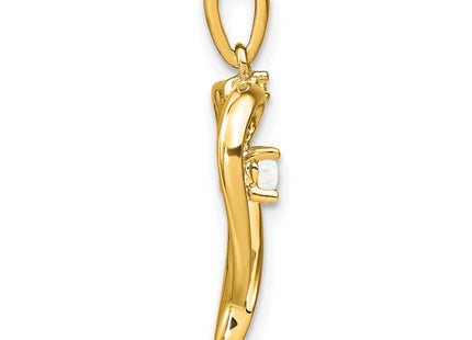 14k Yellow Gold Pendants Style PM7005 - Classique Jewelry Inc.