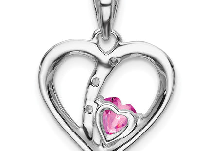 14k White Gold Pendants Style PM7006 - Classique Jewelry Inc.