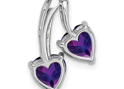 14k White Gold Pendants Style PM7008 - Classique Jewelry Inc.