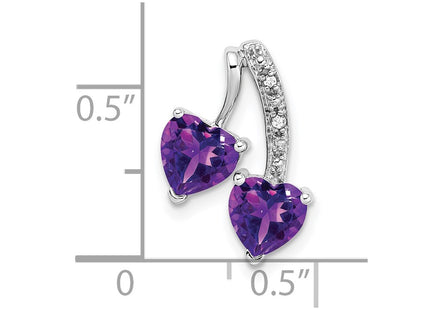 14k White Gold Pendants Style PM7008 - Classique Jewelry Inc.
