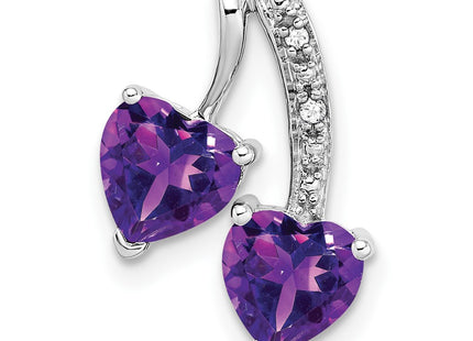 14k White Gold Pendants Style PM7008 - Classique Jewelry Inc.