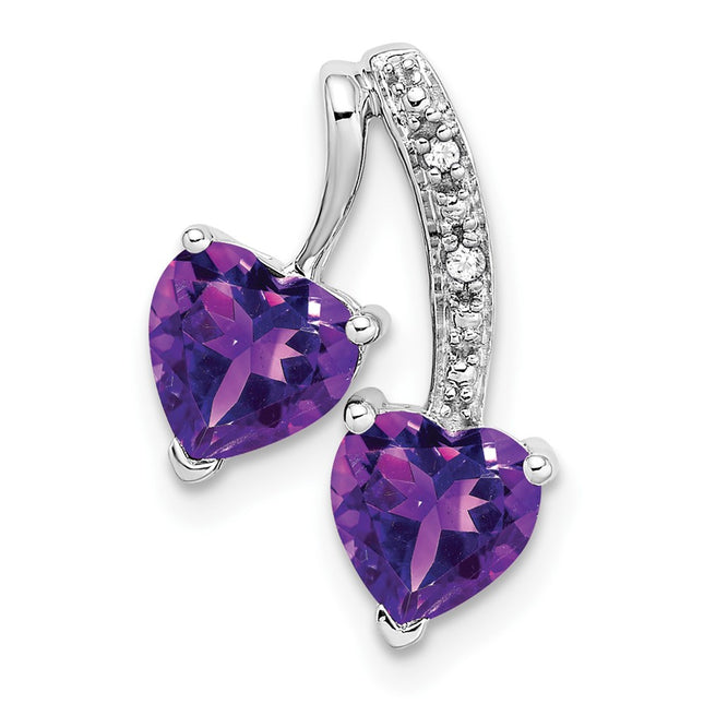 14k White Gold Pendants Style PM7008 - Classique Jewelry Inc.