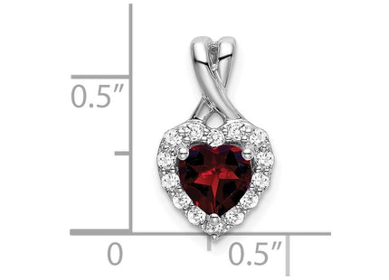 14k White Gold Pendants Style PM7013 - Classique Jewelry Inc.
