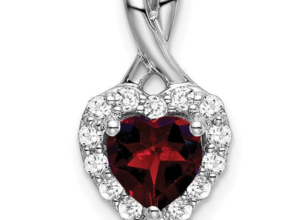 14k White Gold Pendants Style PM7013 - Classique Jewelry Inc.