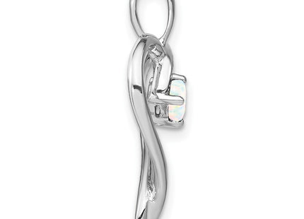 14k White Gold Pendants Style PM7020 - Classique Jewelry Inc.
