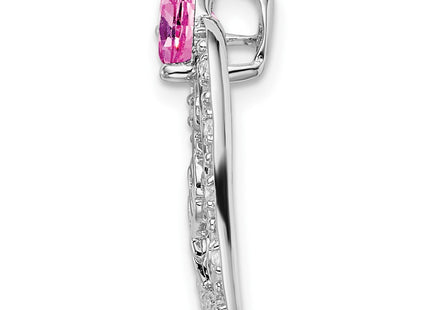 14k White Gold Pendants Style PM7023 - Classique Jewelry Inc.