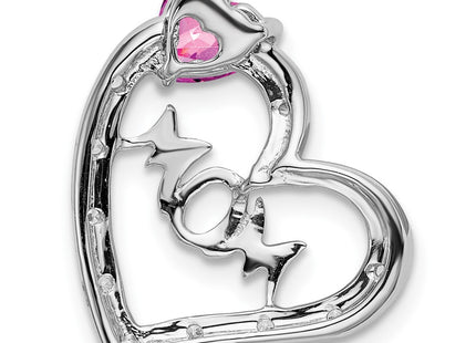 14k White Gold Pendants Style PM7023 - Classique Jewelry Inc.