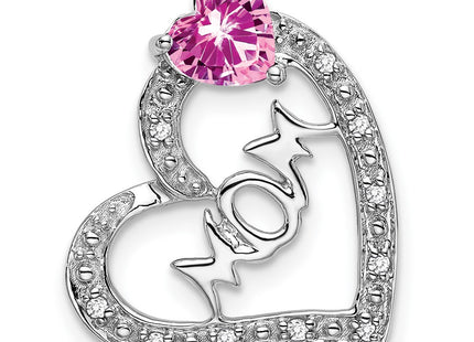 14k White Gold Pendants Style PM7023 - Classique Jewelry Inc.