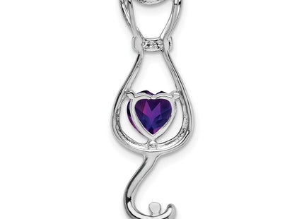 14k White Gold Pendants Style PM7030 - Classique Jewelry Inc.