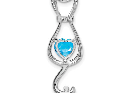 14k White Gold Pendants Style PM7030 - Classique Jewelry Inc.