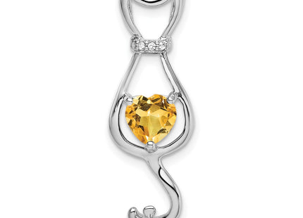 14k White Gold Pendants Style PM7030 - Classique Jewelry Inc.