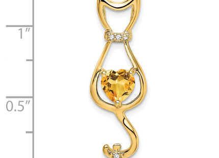 14k Yellow Gold Pendants Style PM7030 - Classique Jewelry Inc.