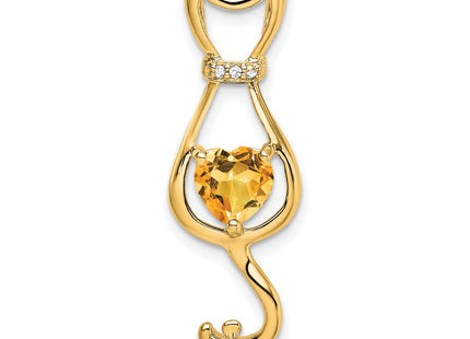 14k Yellow Gold Pendants Style PM7030 - Classique Jewelry Inc.