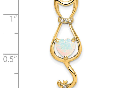 14k Yellow Gold Pendants Style PM7030 - Classique Jewelry Inc.