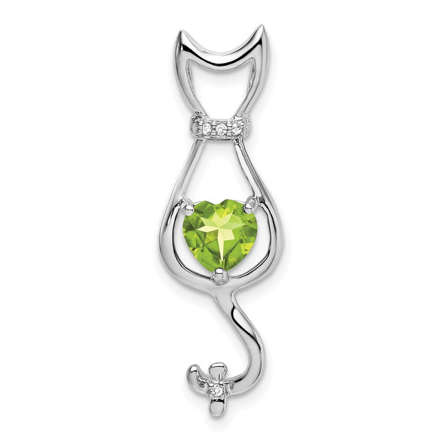 14k White Gold Pendants Style PM7030 - Classique Jewelry Inc.