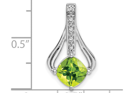 14k White Gold Pendants Style PM7032 - Classique Jewelry Inc.