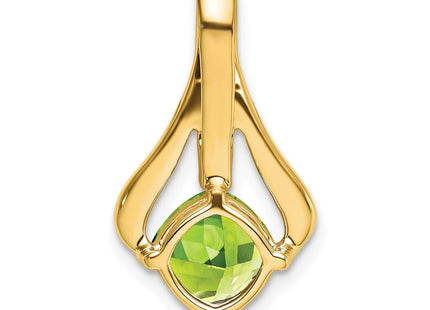14K gold diamond pendant, further view