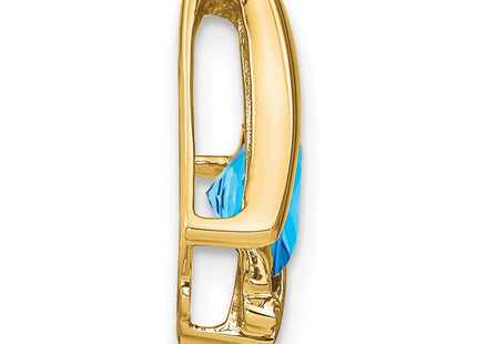 14k Yellow Gold Pendants Style PM7033 - Classique Jewelry Inc.