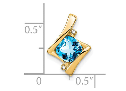 14k Yellow Gold Pendants Style PM7033 - Classique Jewelry Inc.