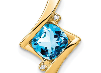 14k Yellow Gold Pendants Style PM7033 - Classique Jewelry Inc.