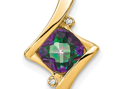 14k Yellow Gold Pendants Style PM7033 - Classique Jewelry Inc.