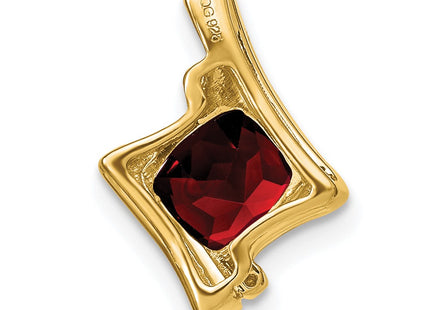 14K gold diamond pendant, further view
