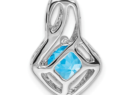 14k White Gold Pendants Style PM7034 - Classique Jewelry Inc.