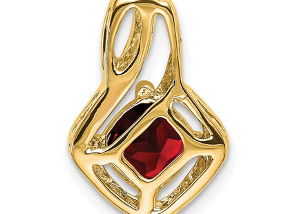 14K gold diamond pendant, further view