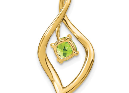 14K gold diamond pendant, further view