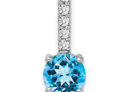 14k White Gold Pendants Style PM7036 - Classique Jewelry Inc.