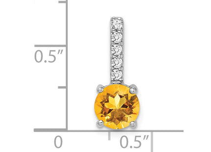 14k White Gold Pendants Style PM7036 - Classique Jewelry Inc.