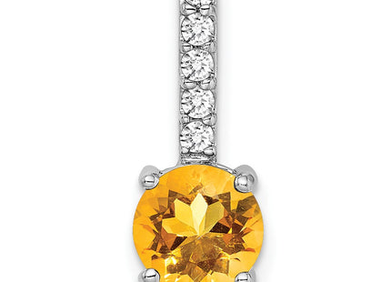 14k White Gold Pendants Style PM7036 - Classique Jewelry Inc.