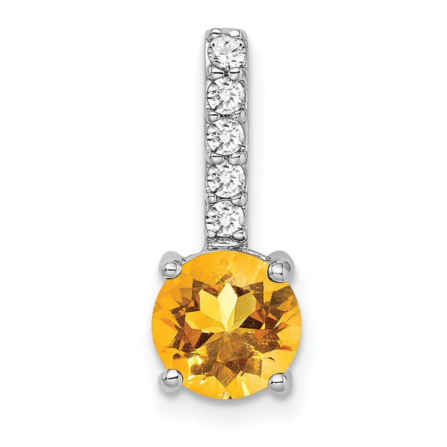 14k White Gold Pendants Style PM7036 - Classique Jewelry Inc.