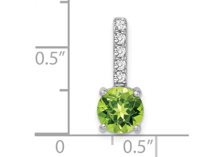 14k White Gold Pendants Style PM7036 - Classique Jewelry Inc.