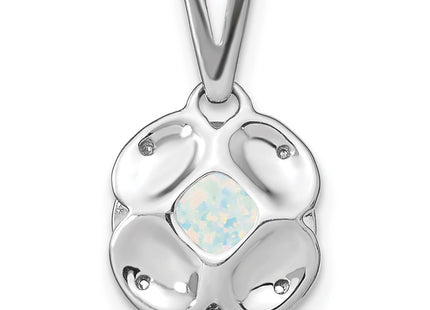 14k White Gold Pendants Style PM7037 - Classique Jewelry Inc.