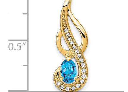 14k Yellow Gold Pendants Style PM7042 - Classique Jewelry Inc.