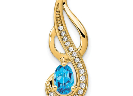 14k Yellow Gold Pendants Style PM7042 - Classique Jewelry Inc.