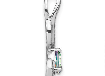 14k White Gold Pendants Style PM7042 - Classique Jewelry Inc.