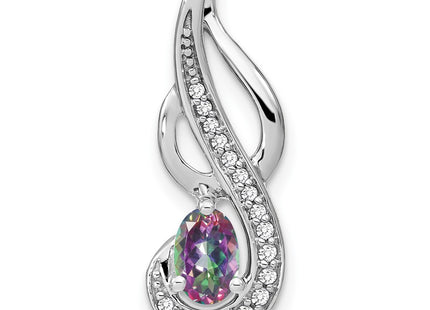 14k White Gold Pendants Style PM7042 - Classique Jewelry Inc.