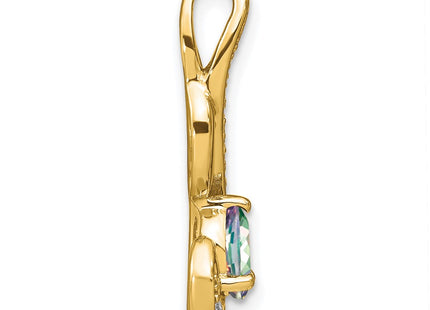 14k Yellow Gold Pendants Style PM7042 - Classique Jewelry Inc.