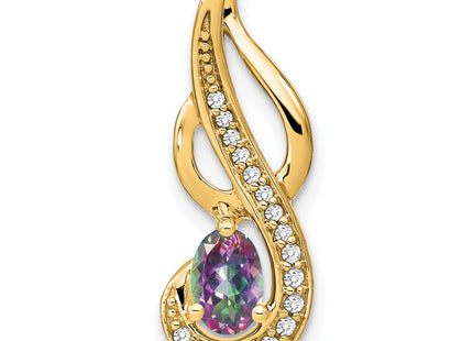 14k Yellow Gold Pendants Style PM7042 - Classique Jewelry Inc.